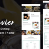 Ravier Elegant Restaurant WordPress Theme 1.2.7破解版主题