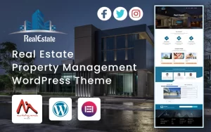 Real Estate Property Management WordPress Theme 1.00 GPL Theme