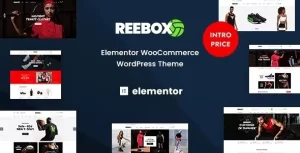 Reebox Elementor WooCommerce WordPress Theme 1.0.8 GPL Theme