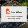 RenoWise Construction Building Theme 1.1.4破解版主题