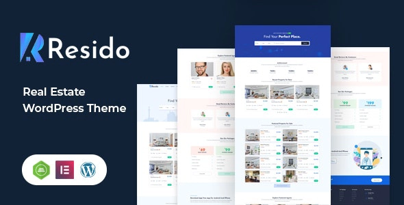 Resido Real Estate WordPress Theme 1.1 GPL Theme 1 Resido Real Estate WordPress Theme 1.1 GPL Theme