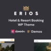 Resort Hotel WordPress Theme Erios 1.2.5破解版主题 1
