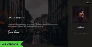 Resumo | Personal Portfolio WordPress Theme 1.0.3 GPL Theme