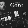 Richard Gore Stylish Writer Portfolio Template with Elementor Builder WordPress Theme 1.0.1破解版主题