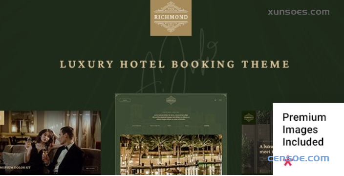 Richmond Hotel Booking Theme 1.1 GPL Theme 1 Richmond Hotel Booking Theme 1.1 GPL Theme