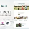 Risen Neat WordPress Theme Church WordPress Theme 1.0.0破解版主题
