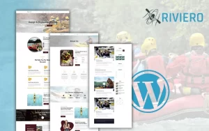 Riviero Rafting WordPress Theme 1.0.0 GPL Theme