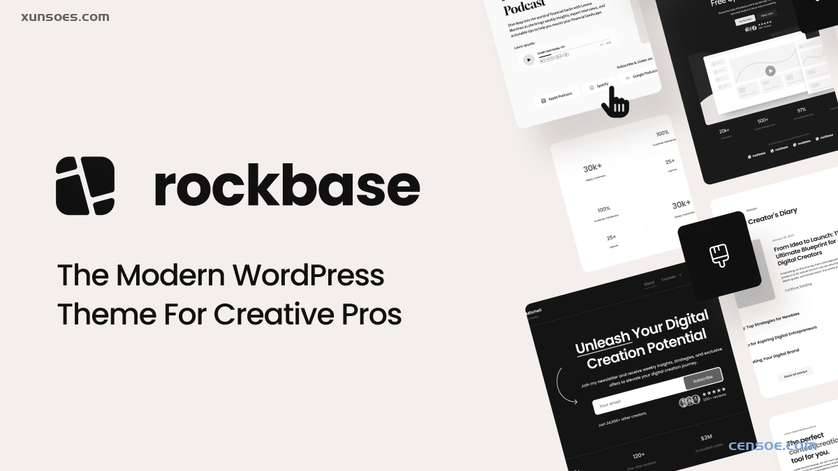 Rockbase A WordPress theme for creative pro’s 1.2.0 GPL Theme 1 Rockbase A WordPress theme for creative pro’s 1.2.0 GPL Theme
