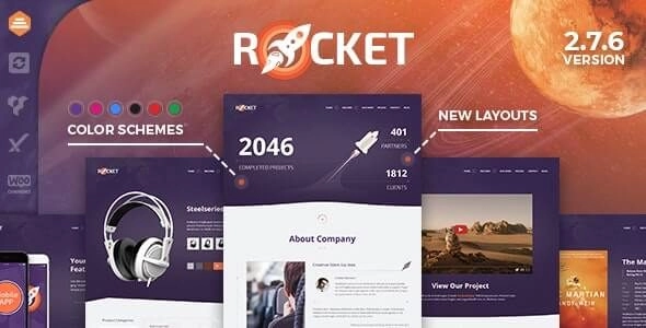 Rocket Creative Multipurpose WordPress Theme 2.9.3 GPL Theme 1 Rocket Creative Multipurpose WordPress Theme 2.9.3 GPL Theme