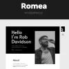 Romea Personal Portfolio WordPress Theme 1.5破解版主题