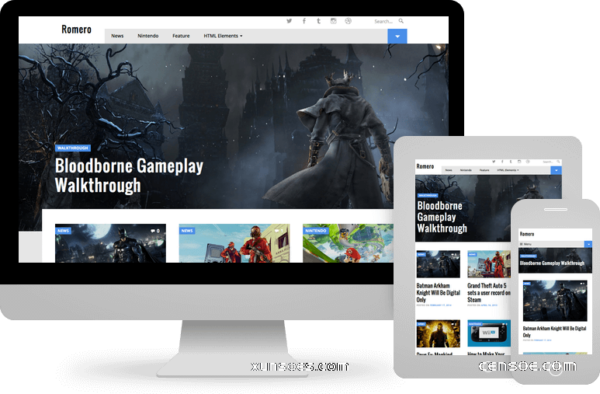 Romeroc Theme 1.8.3 GPL Theme
