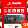Roofix Roofing Services WordPress Theme 2.1.2破解版主题