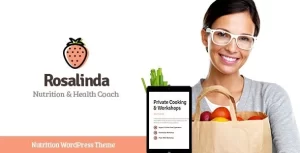 Rosalinda | Health Coach Vegetarian Lifestyle Blog WordPress Theme 1.0.4 GPL Theme