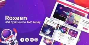 Roxeen | Personal Lightweight WordPress Theme 1.6 GPL Theme