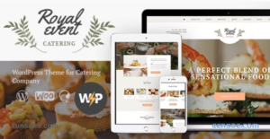 Royal Event | Catering Wedding Theme 1.5.2 GPL Theme