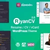 RyanCV CV Resume Theme 3.6.0破解版主题