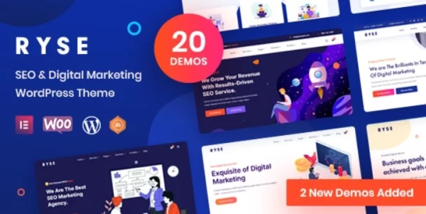 Ryse SEO Digital Marketing Theme 4.0.1 GPL Theme