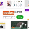 SadesMarket Multipurpose WordPress Theme 1.0.1破解版主题