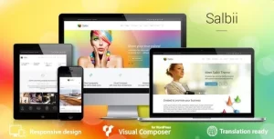 Salbii Responsive Multi-Purpose WordPress Theme 3.4 GPL Theme