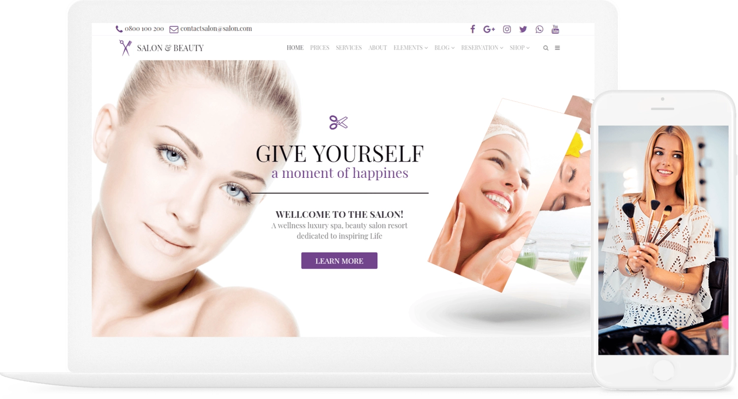 Salon WordPress Theme 2.0.2 GPL Theme 1 Salon WordPress Theme 2.0.2 GPL Theme
