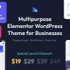 Sark Multipurpose Elementor WordPress Theme 1.1.2破解版主题