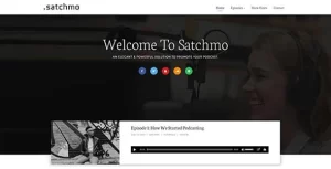 Satchmo Podcasting WordPress Theme 1.7.7 GPL Theme
