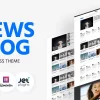 Satellex News Blog Multipurpose Classic WordPress Theme 1.0.1破解版主题