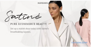 Satiné Fashion and Clothing Shop Theme 1.9 GPL Theme