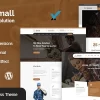 Sawmall Carpenter and Craftman WordPress Theme 1.3破解版主题