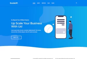 Scaleup PRO by Happythemes 1.0.0 GPL Theme