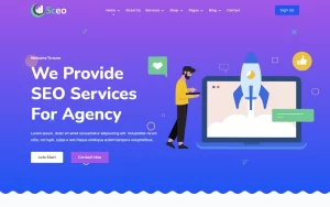 Sceo SEO and Digital Marketing Agency WordPress Theme 1.0.0 GPL Theme