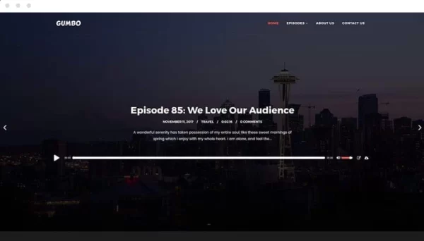 SecondLine Gumbo WordPress Theme 1.5.4 GPL Theme