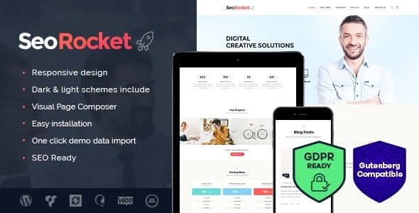 Seo Rocket | Advertising Marketing WordPress Theme 2.0.0 GPL Theme 1 Seo Rocket | Advertising Marketing WordPress Theme 2.0.0 GPL Theme