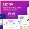 Seomy Digital Marketing SEO Agency WordPress Theme RTL 1.0.6破解版主题
