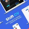 ShiftCV Blog Resume Portfolio WordPress 3.0.7破解版主题