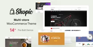 Shopic Multistore WooCommerce WordPress Theme 2.2.9 GPL Theme