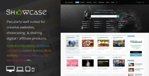 Showcase = Responsive WordPress Grid / Masonry Blog Theme 3.5 GPL Theme