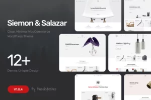 Siemon Salazar Clean, Minimal WooCommerce Theme 1.1.5 GPL Theme