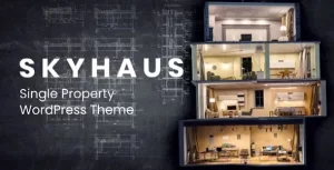 SkyHaus Single Property One Page Theme 1.1 GPL Theme