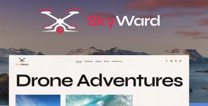 Skyward – Drone Aerial Videography WordPress Theme 1.0 GPL Theme 1 Skyward – Drone Aerial Videography WordPress Theme 1.0 GPL Theme