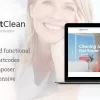 SmartClean Housekeeping Washing Cleaning Company WordPress Theme 1.1.1破解版主题