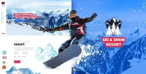 Snow Club | Ski Resort and Snowboard Classes WordPress Theme 1.1 GPL Theme