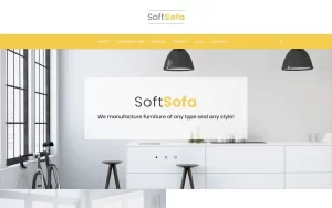 Soft Sofa Furniture Manufacturing Company WordPress Theme 1.0.0 GPL Theme