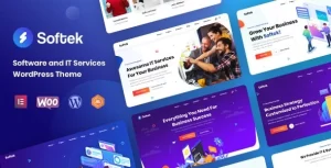 Softek Software IT Solutions WordPress Theme 3.0.2 GPL Theme