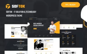 Softok Technology and IT Solution WordPress Theme 1.0.0 GPL Theme