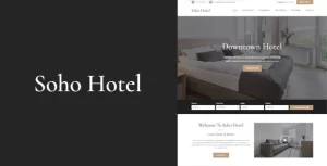Soho Hotel Booking Calendar 4.2.2 GPL Theme