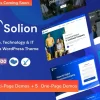 Solion Technology IT Solutions WordPress Theme 1.1.6破解版主题