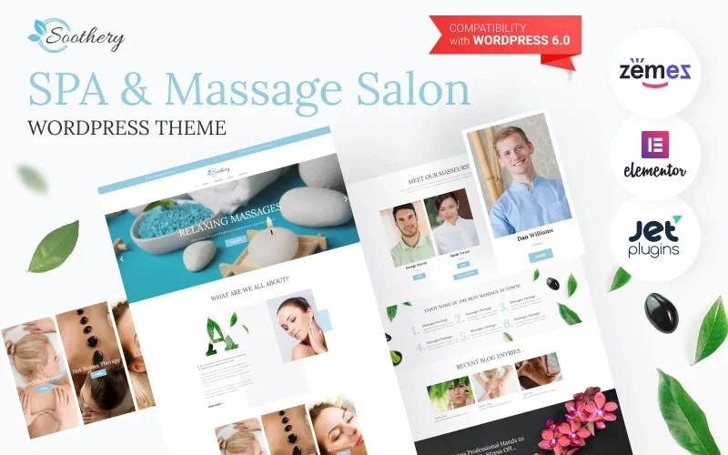 Soothery SPA Massage Salon Responsive WordPress Theme 1.0.2 GPL Theme 1 Soothery SPA Massage Salon Responsive WordPress Theme 1.0.2 GPL Theme