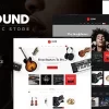 Sound Musical Instruments Online Store WordPress Theme 1.5破解版主题