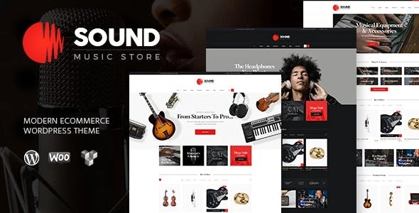 Sound | Musical Instruments Online Store WordPress Theme 1.5 GPL Theme 1 Sound | Musical Instruments Online Store WordPress Theme 1.5 GPL Theme